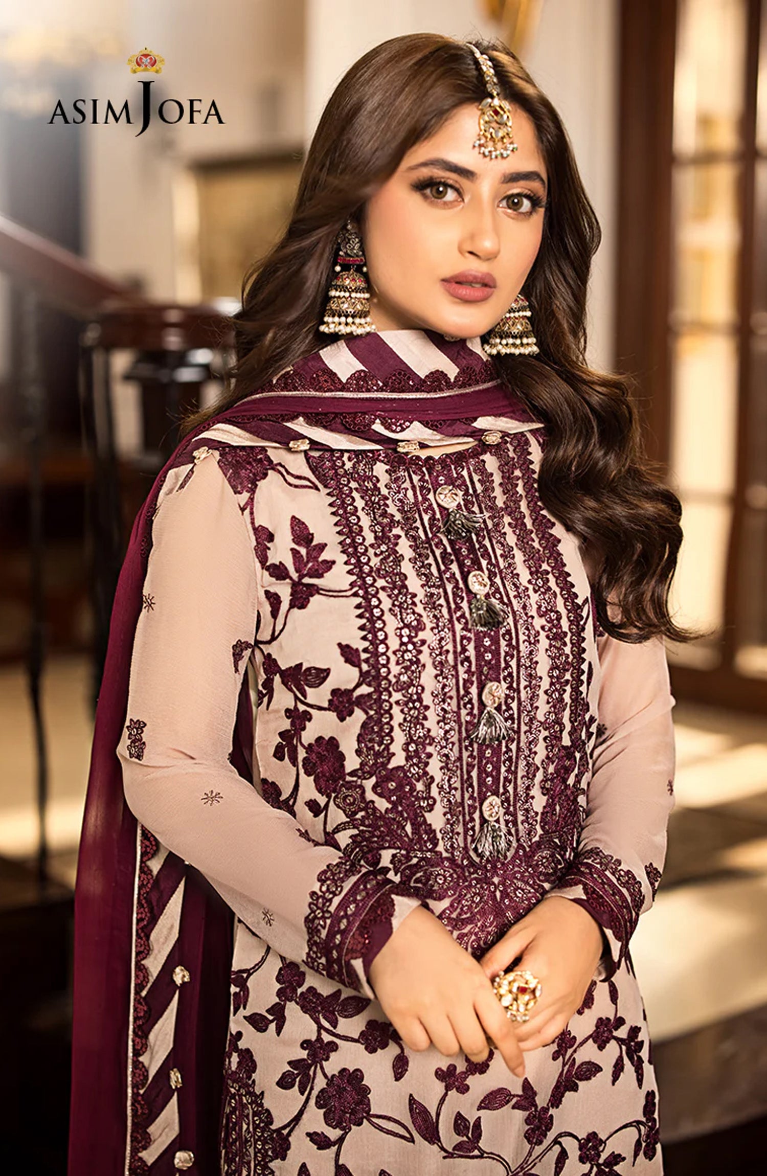 ASIM JOFA CHIFFON COLLECTION 2024