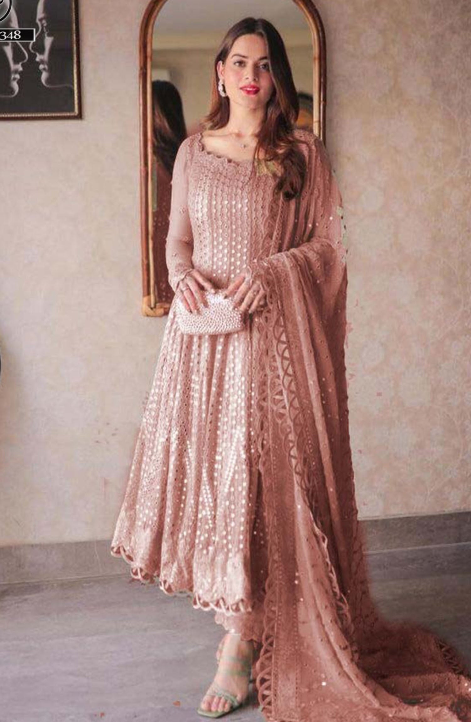 ASIM JOFA
Most hit demand design now available & 
•Chiffon Heavy 9mm Sequence full Embroidered Body 

•Chiffon Heavy 9mm Sequence Embroidered Sleeves
•Chiffon Heavy 9mm Sequence Embroidered Lehenga with attached Border &amp; Lace (102 inch)

•Chiffon Heavy 9mm Sequence Embroidered Dupatta with attached Border &amp; Lace

•Dyed Trouser