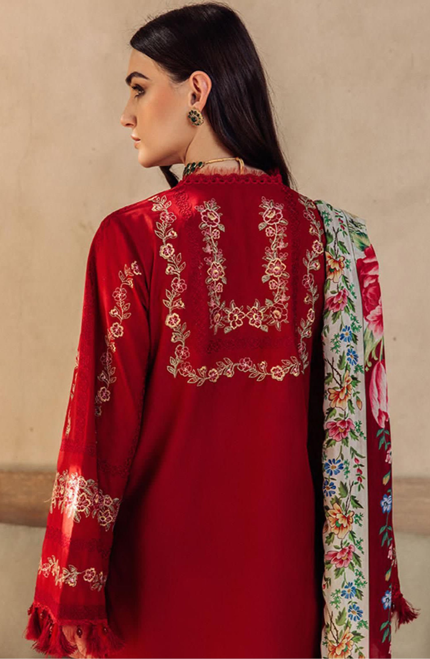 SAIRA RIZWAN UNSTITCHED 3 PIECE SUIT