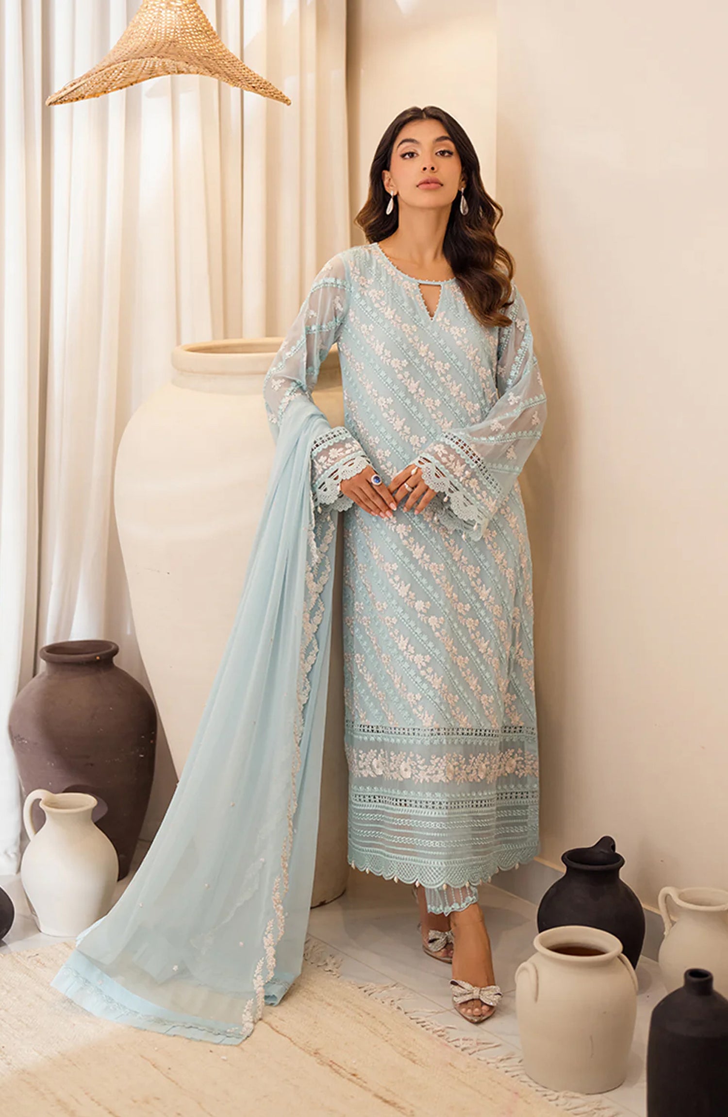 AZURE LUXERY CHIFFON COLLECTION 2024