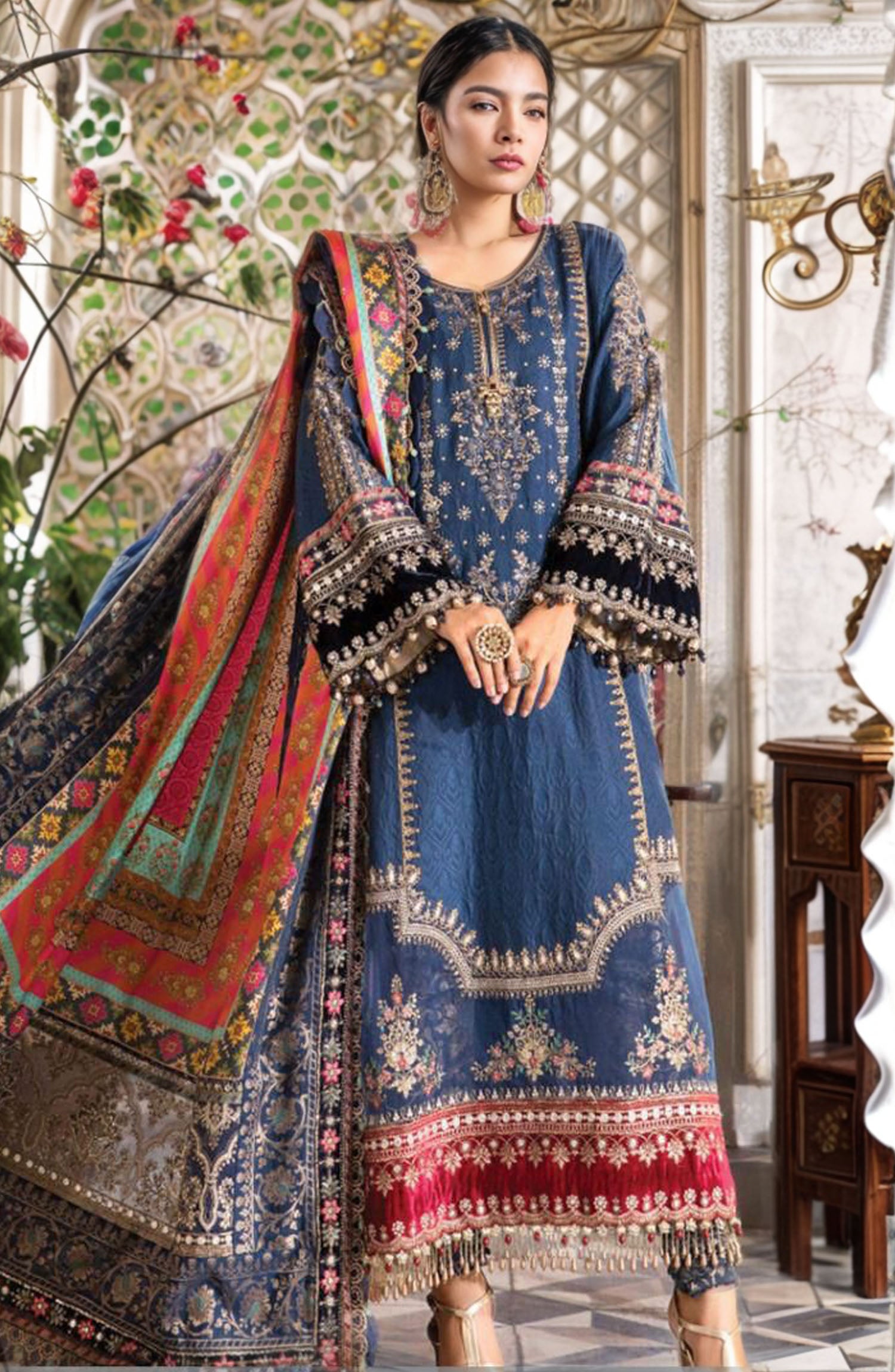 MARIA B luxery lawn collection 2023-24